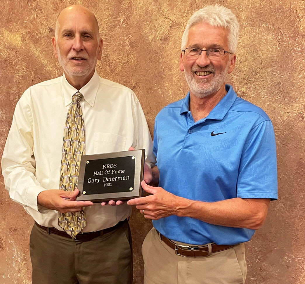 Determan inducted into KROS Hall of Fame